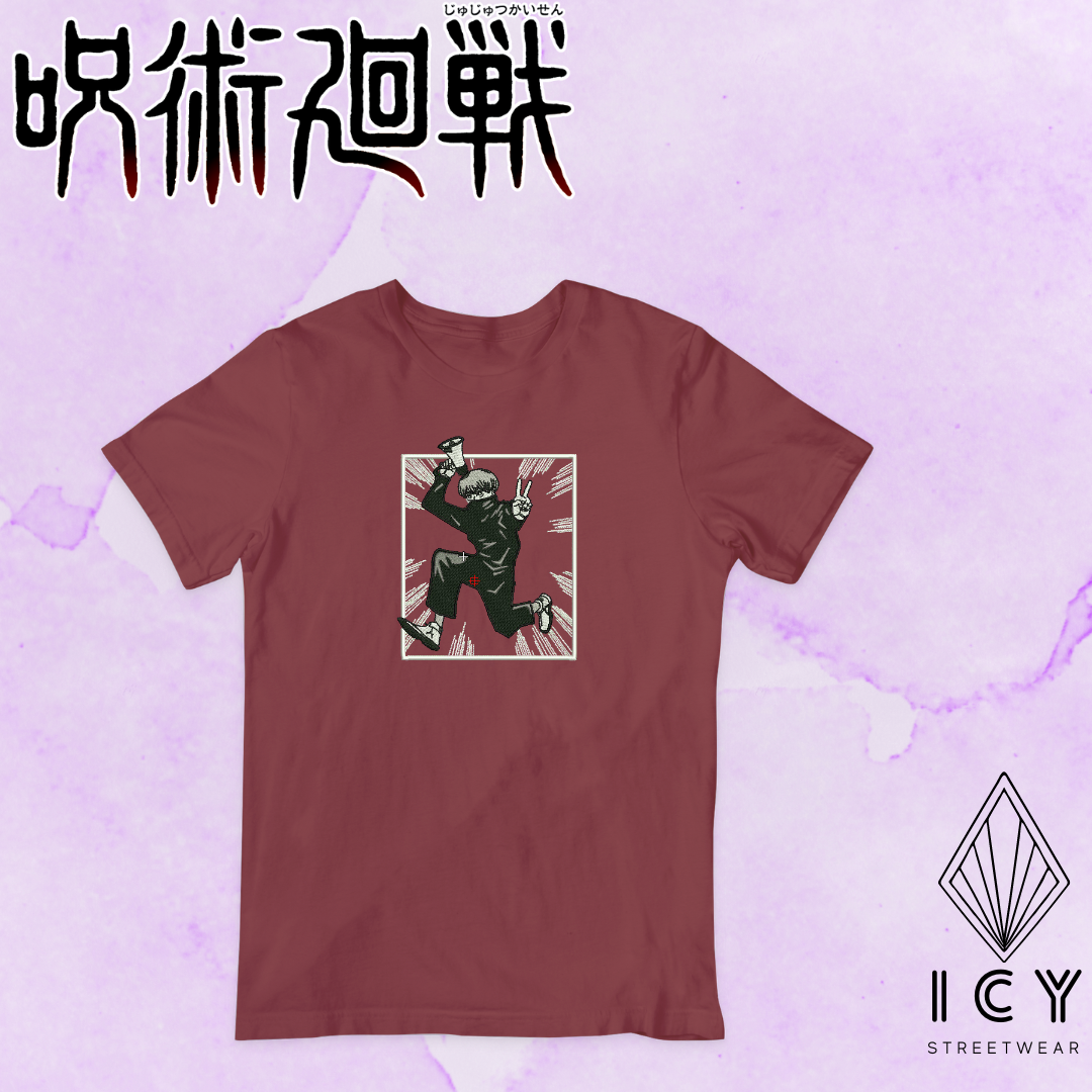 PLAYERA BORDADA TOGE INUMAKI