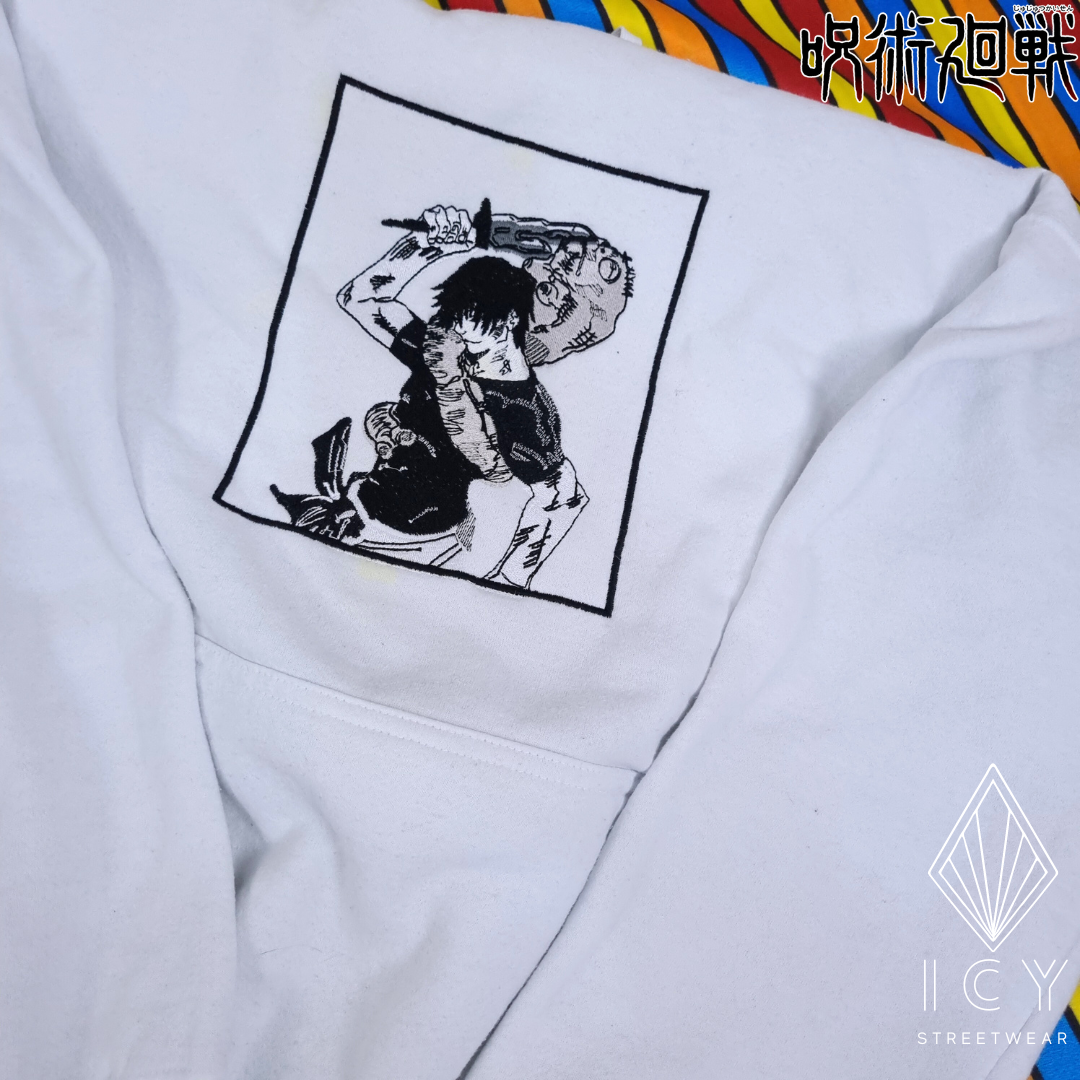 TOJI - JUJUTSU KAISEN - SUDADERA BORDADA