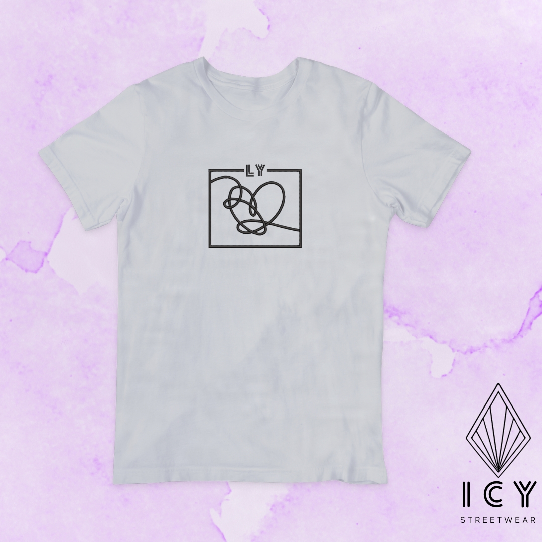 PLAYERA BORDADA  BTS LOVE YOURSELF