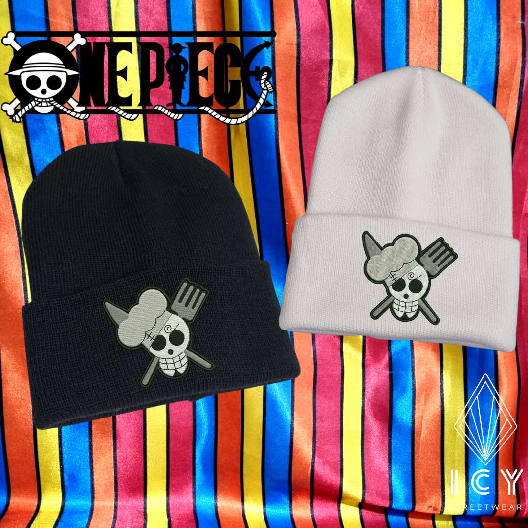 SANJI - ONE PIECE- GORRO BORDADO
