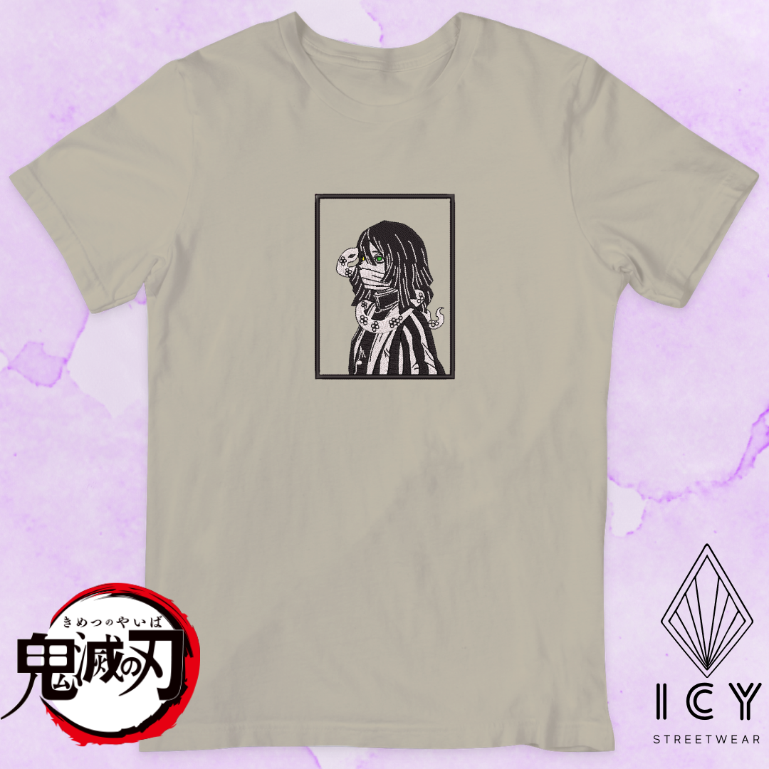 PLAYERA BORDADA IGURO PILAR DE LA SERPIENTE