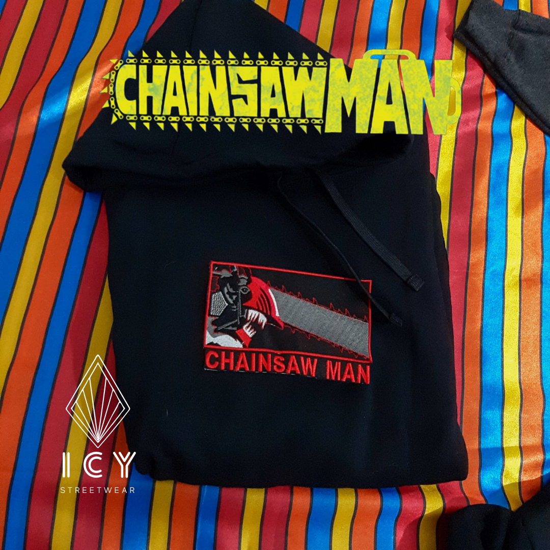 CHAINSAW MAN - DENJI - SUDADERA BORDADA