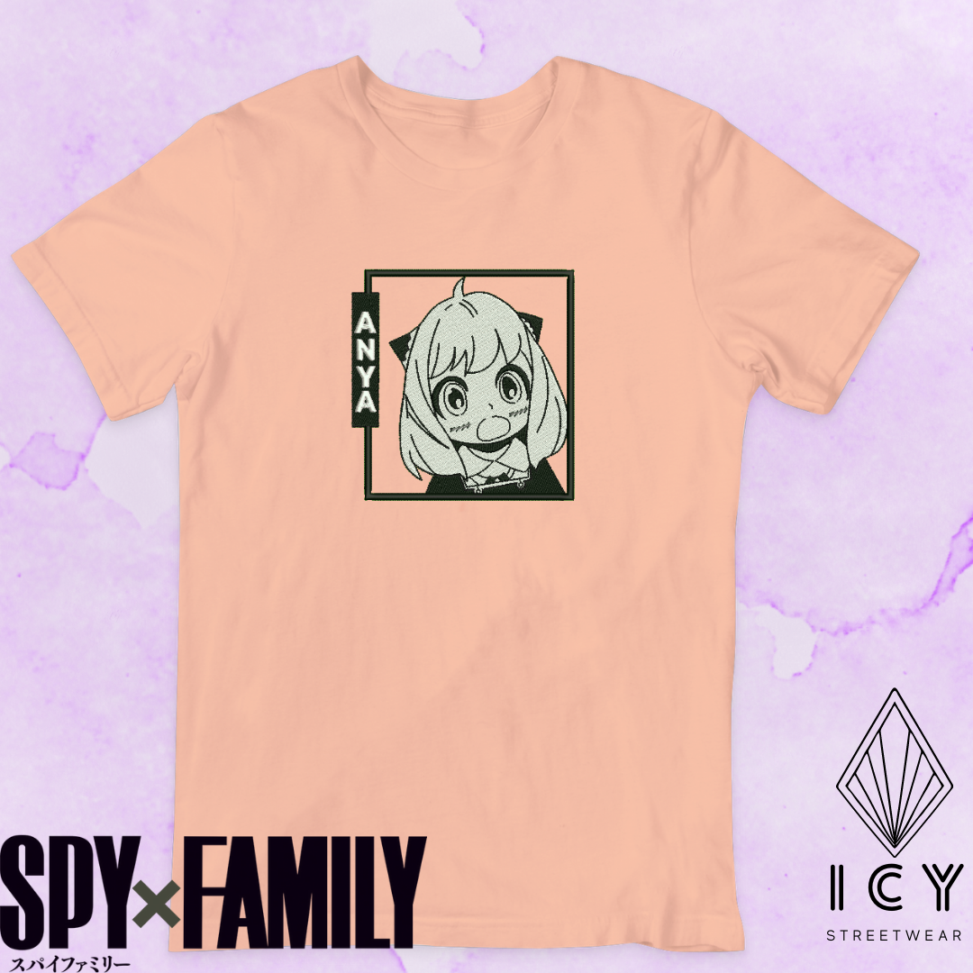 PLAYERA BORDADA ANYA SPY X FAMILY