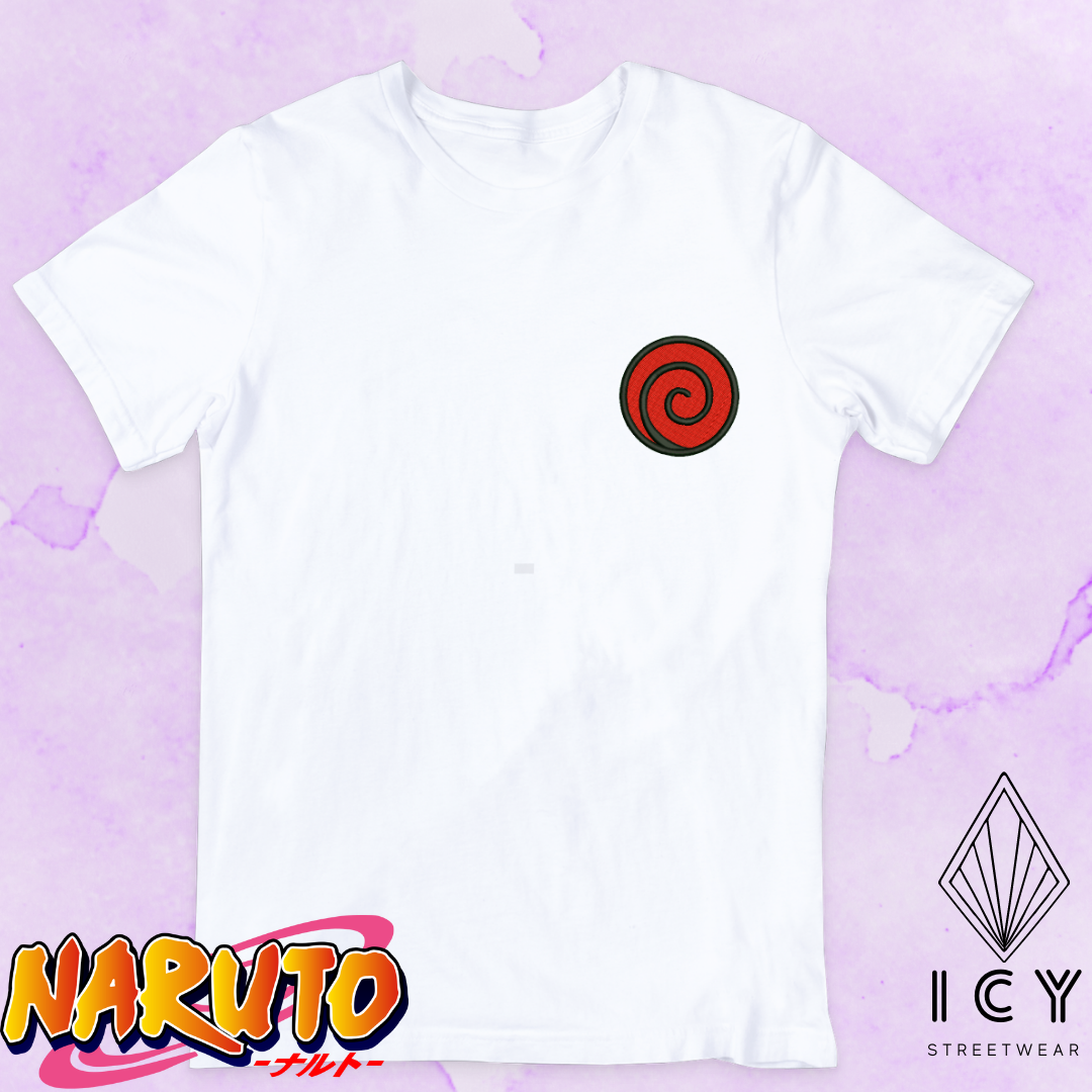 PLAYERA BORDADA CLAN UZUMAKI