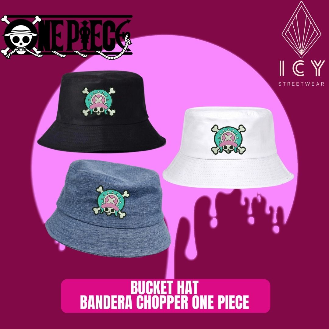 BUCKET HAT BORDADO BANDERA CHOPPER ONE PIECE
