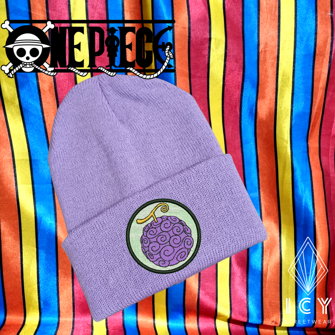 GOMU GOMU NO MI - ONE PIECE- GORRO BORDADO