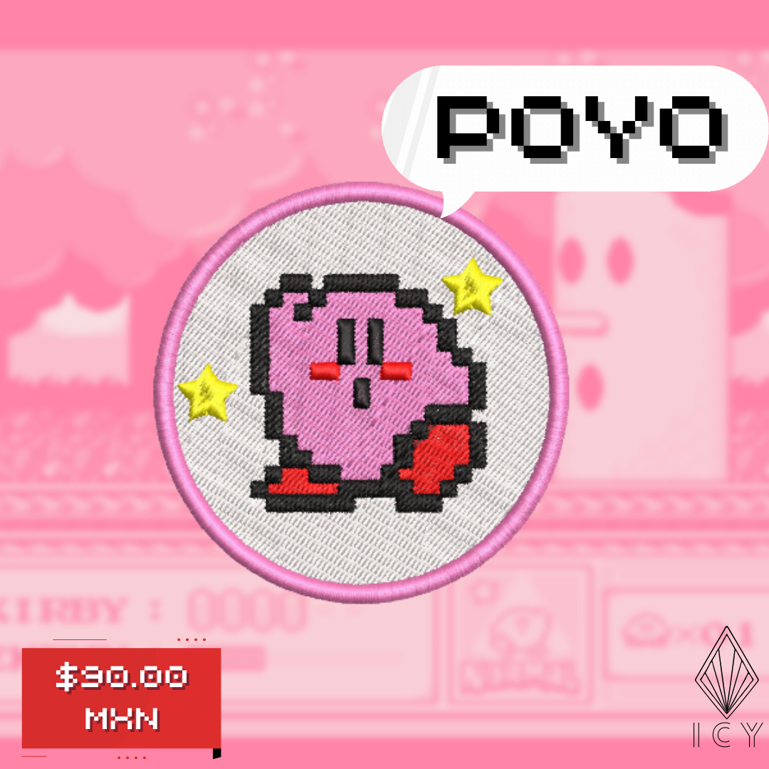 KIRBY PARCHE BORDADO