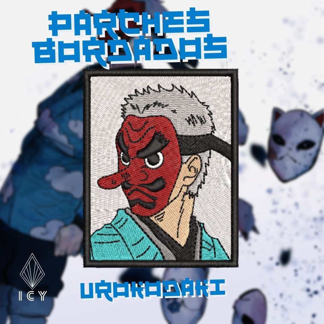 UROKODAKI PARCHE BORDADO