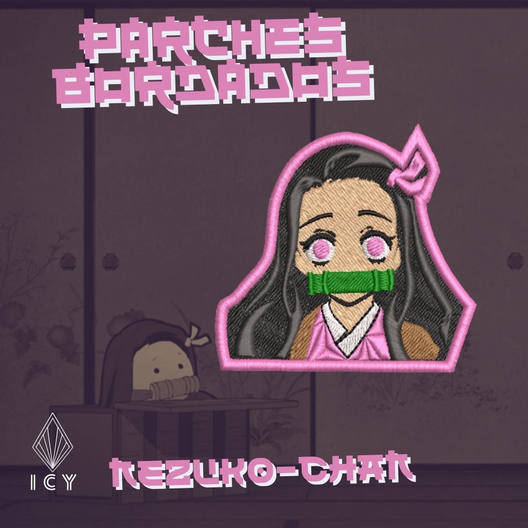 NEZUKO-CHAN PARCHE BORDADO