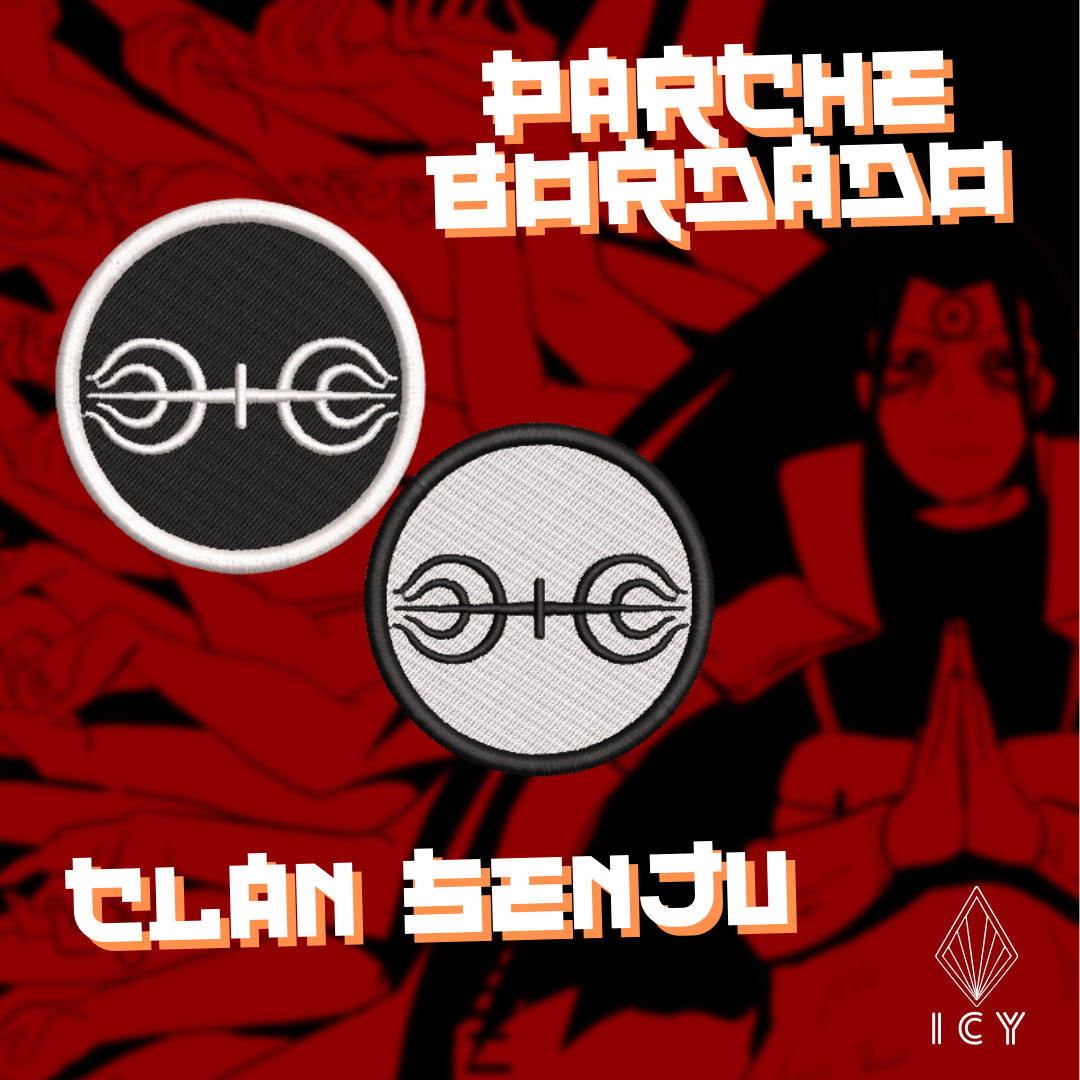 CLAN SENJU PARCHE BORDADO