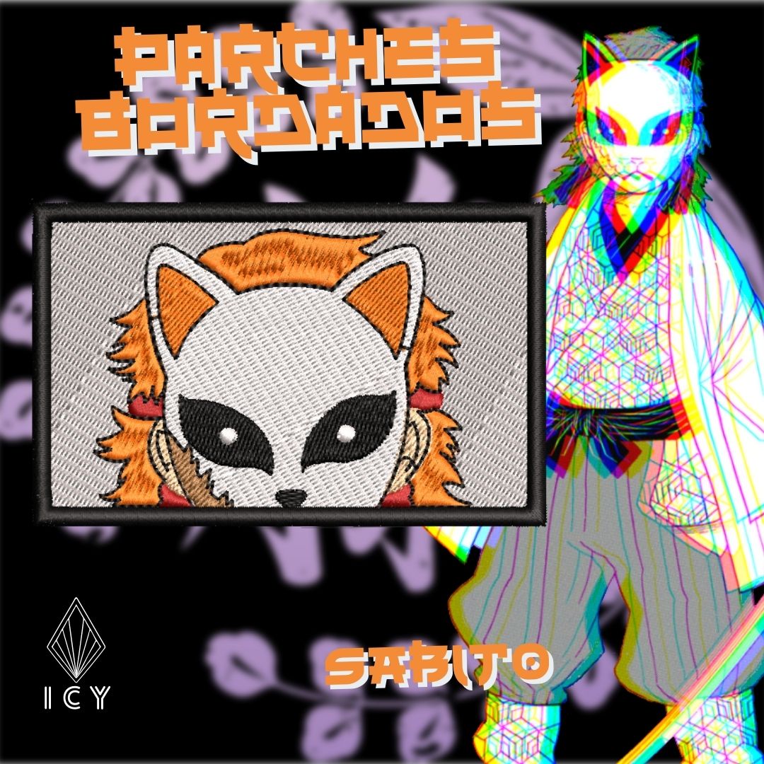 SABITO PARCHE BORDADO