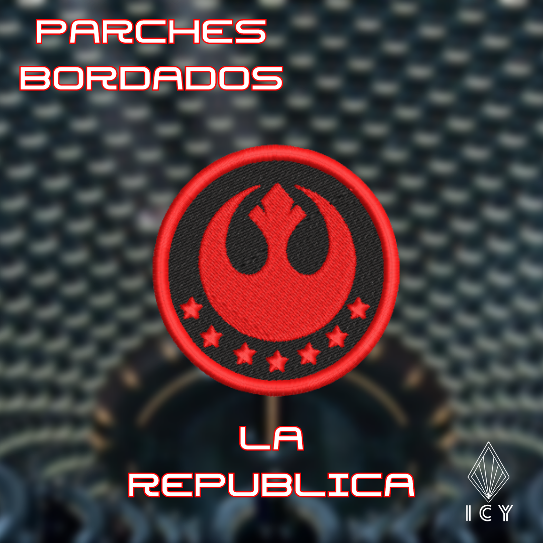 LA NUEVA REPUBLICA PARCHE BORDADO