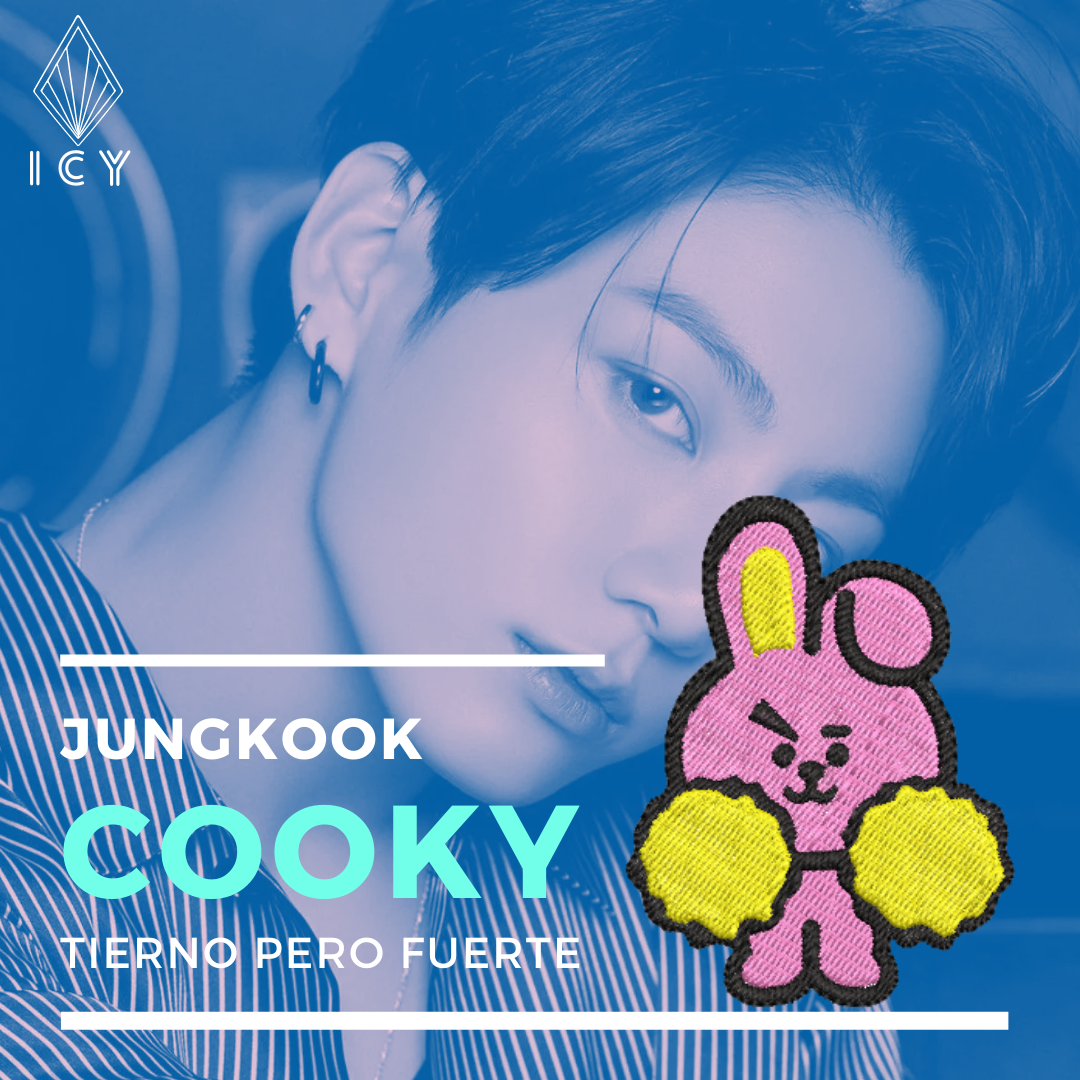 COOKY PARCHE BORDADO - BTS