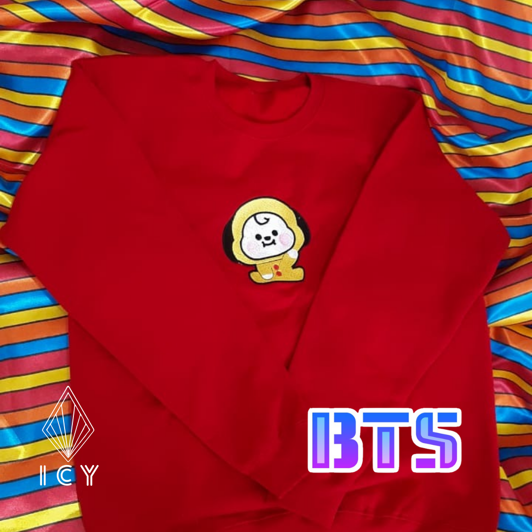 BTS21 CHIMMY SUDADERA BORDADA