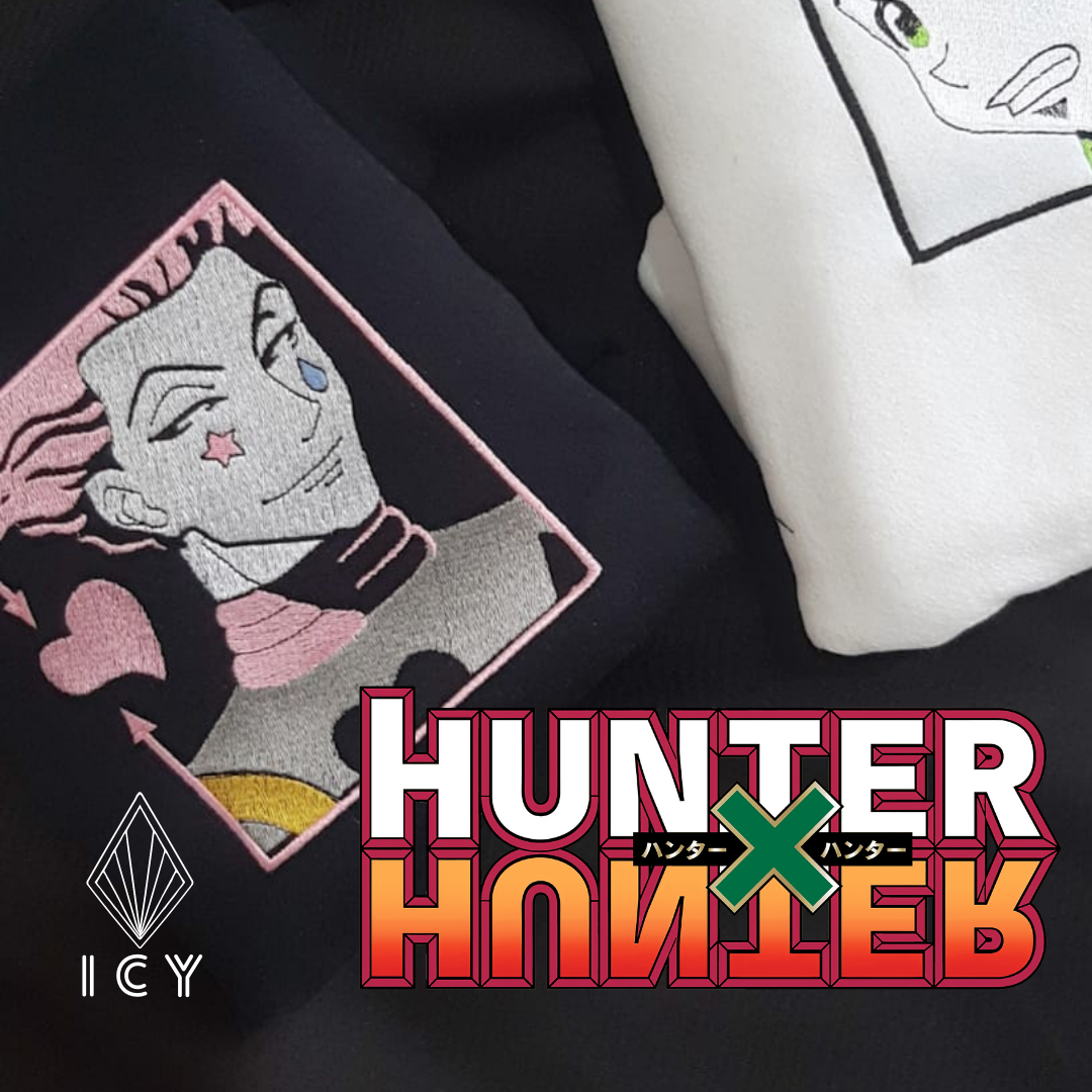 HISOKA - HUNTER X HUNTER- SUDADERA BORDADA