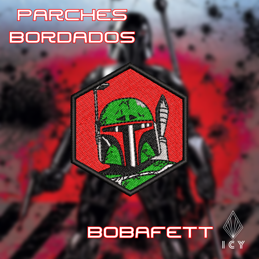 BOBAFETT PARCHE BORDADO