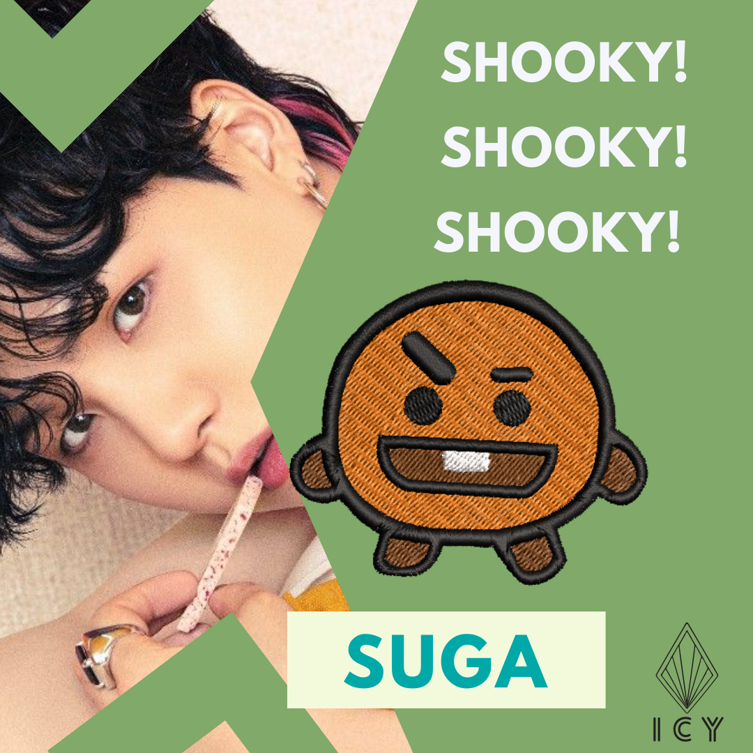 SHOOKY PARCHE BORDADO - BTS