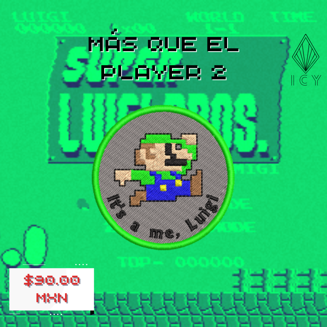 LUIGI PARCHE BORDADO