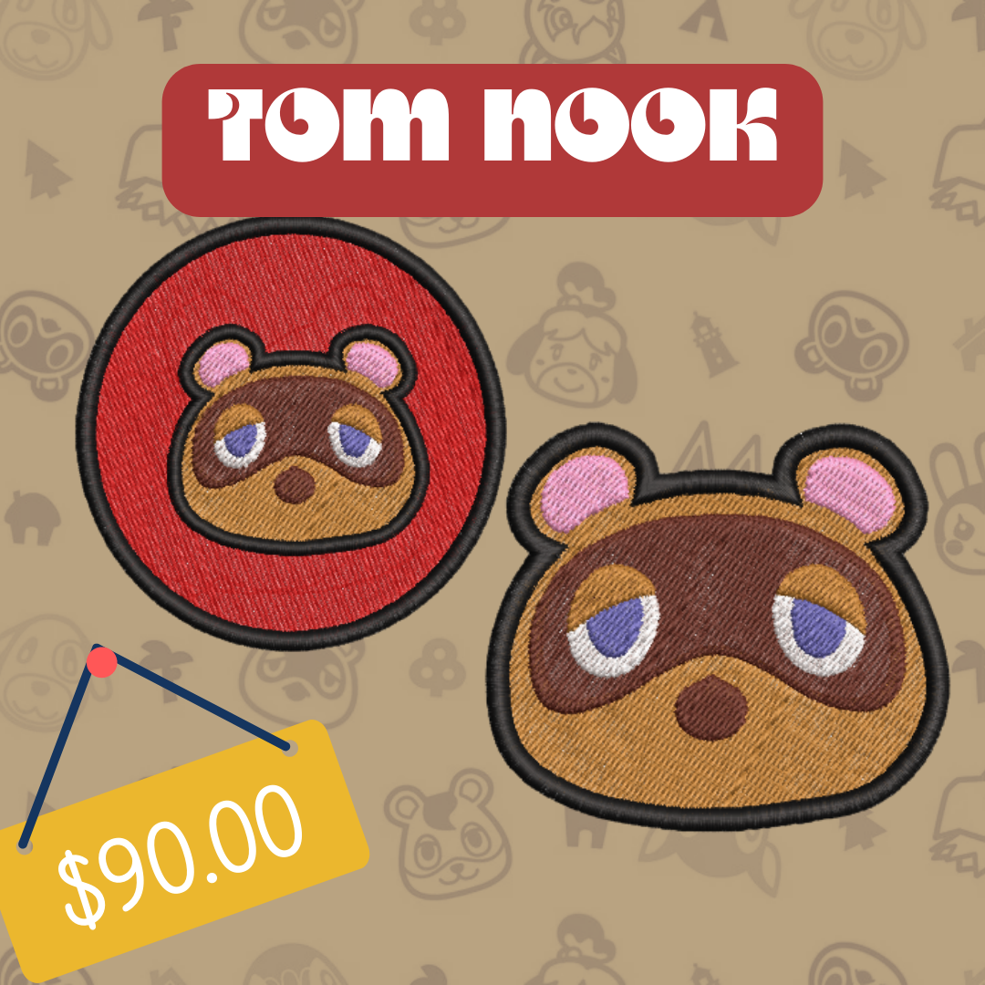 TOM  NOOK PARCHE BORDADO