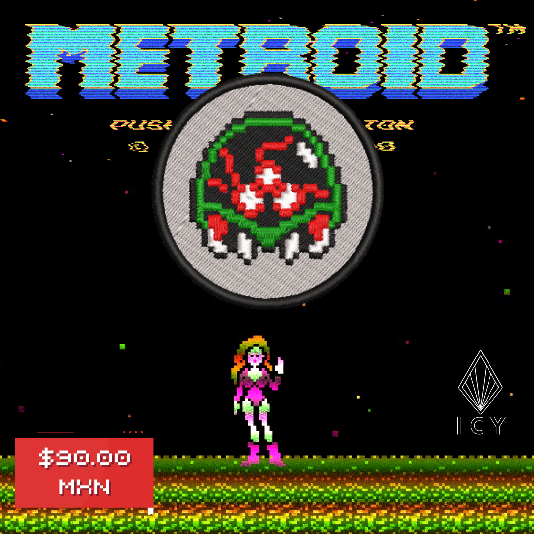 METROID PARCHE BORDADO