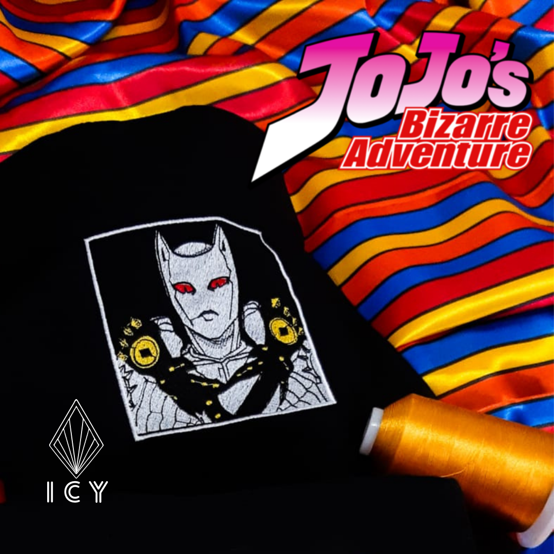 JOJO´S BIZZARE ADVENTURE - KILLER QUEEN SUDADERA BORDADA