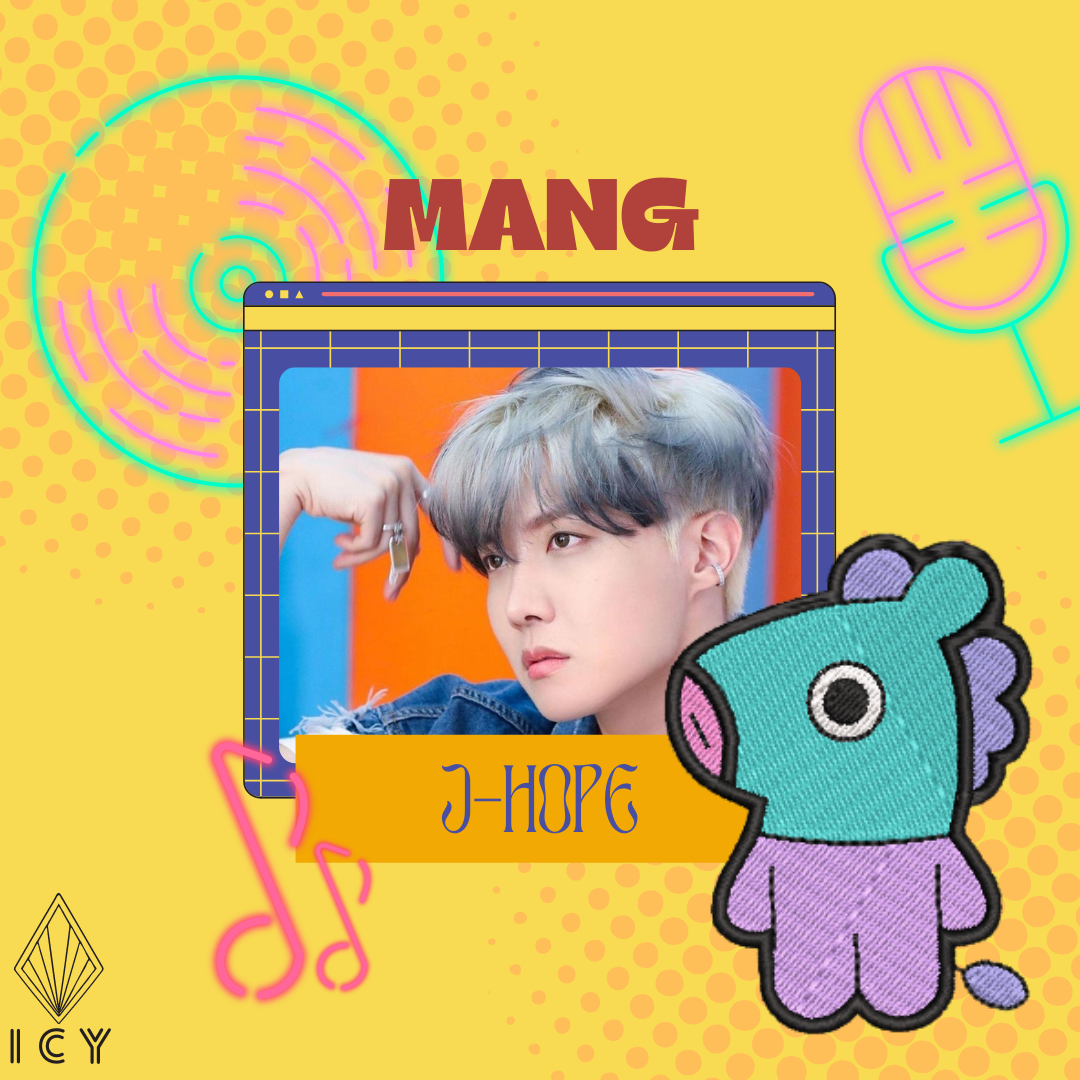 MANG PARCHE BORDADO - BTS