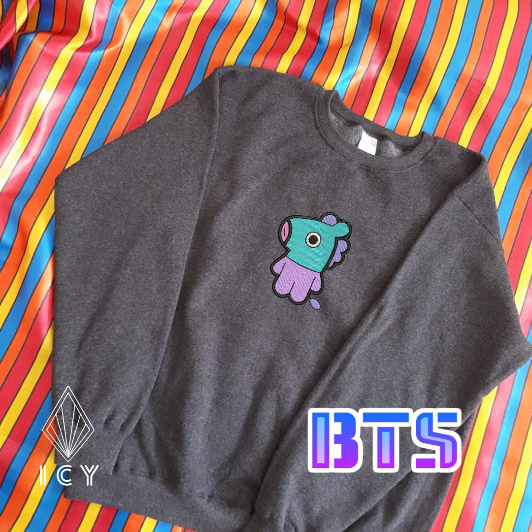 BTS21 MANG SUDADERA BORDADA
