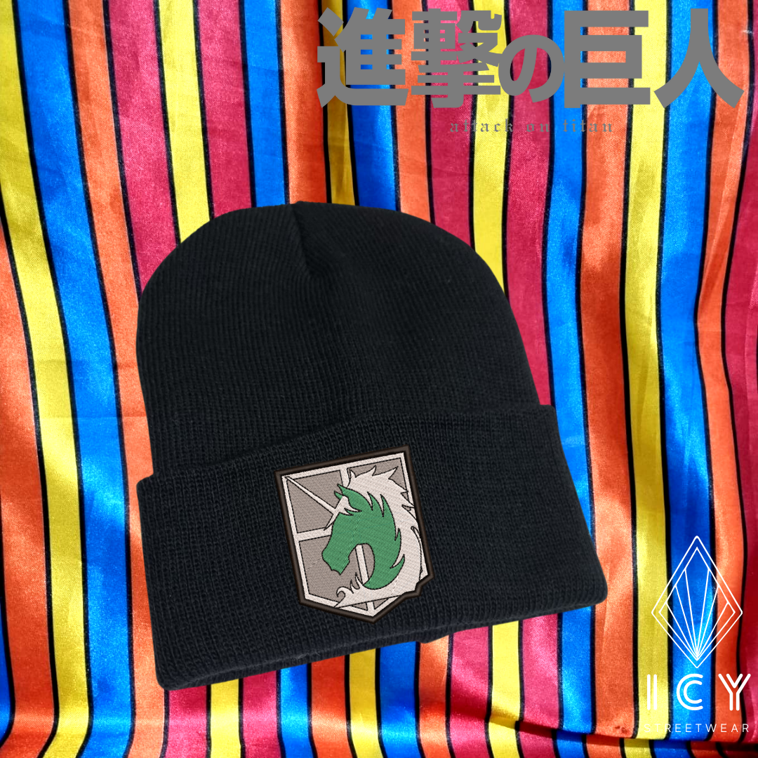POLICIA MILITAR - ATTACK ON TITAN- GORRO BORDADO
