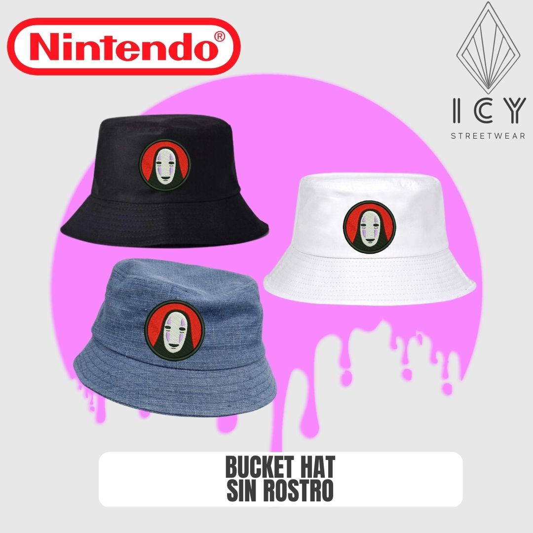 BUCKET HAT BORDADO SIN ROSTRO