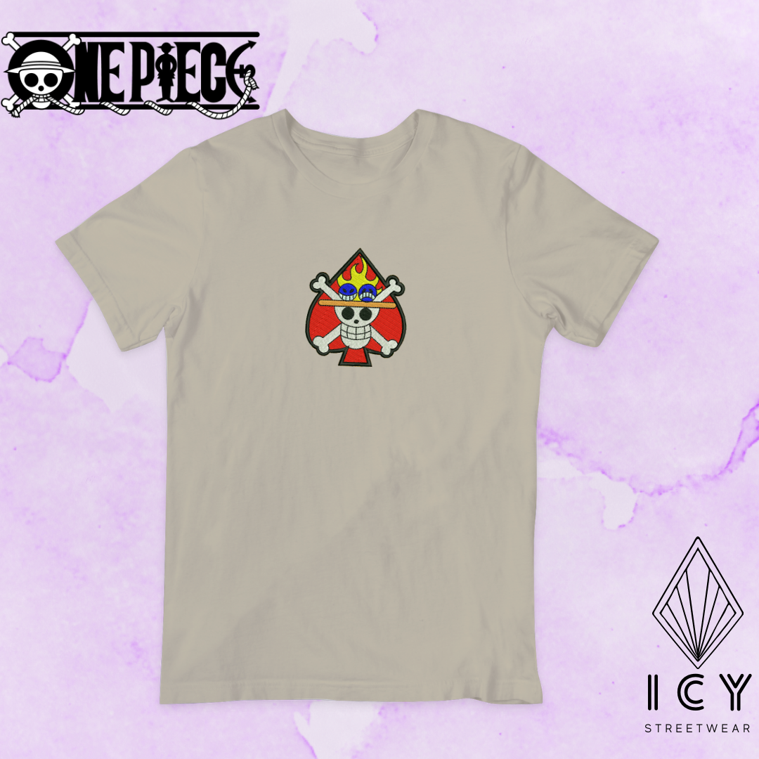 PLAYERA BORDADA BANDERA ACE