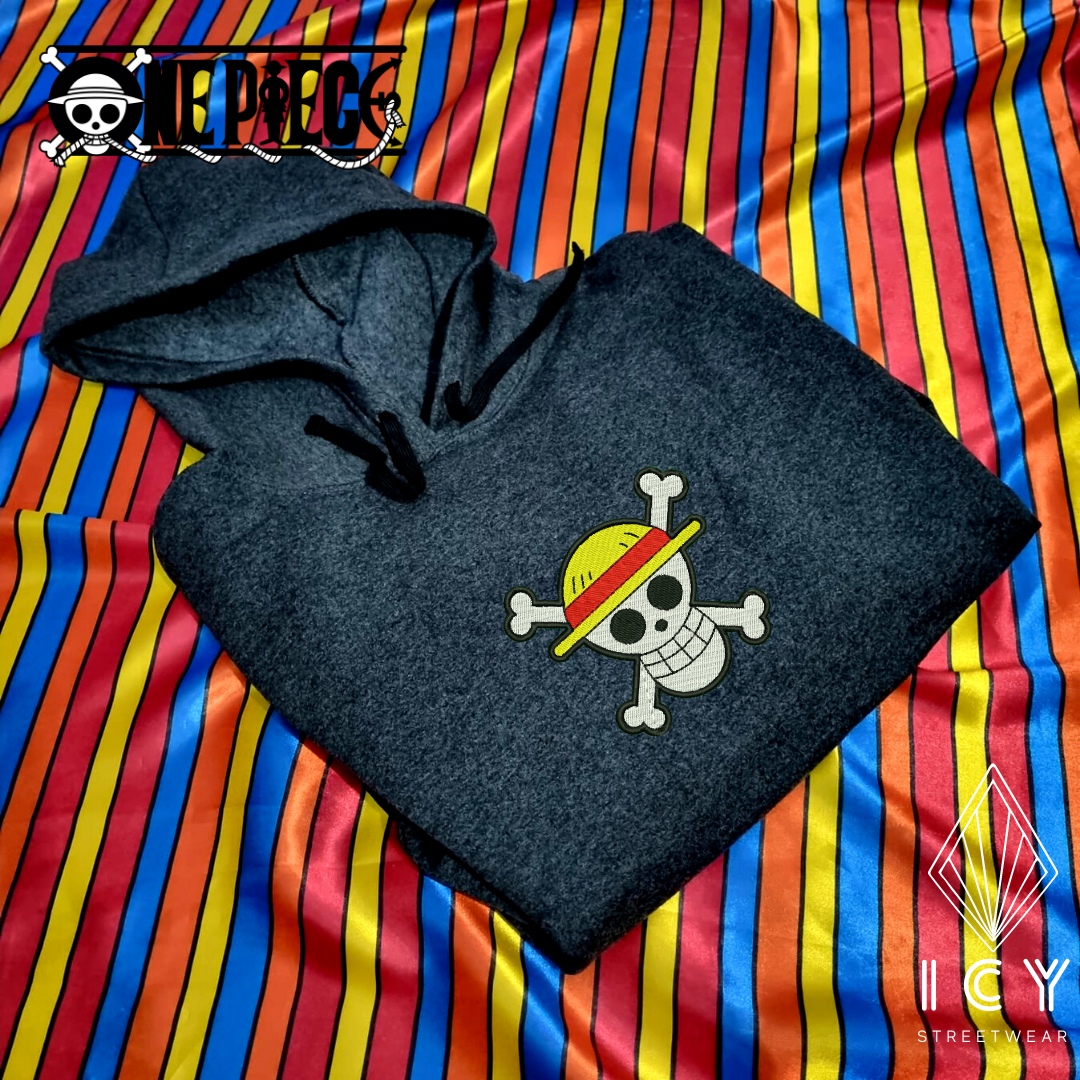 BANDERA LUFFY - ONE PIECE - SUDADERA BORDADA