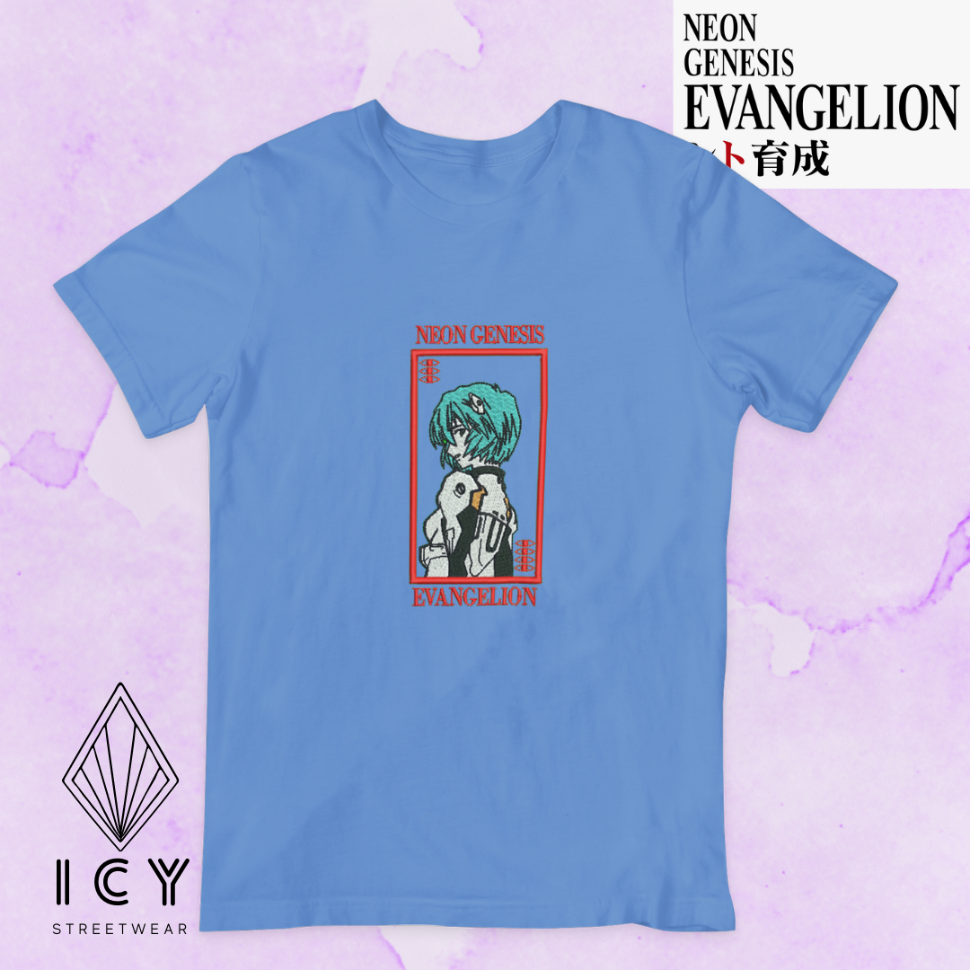 PLAYERA BORDADA REI AYANAMI