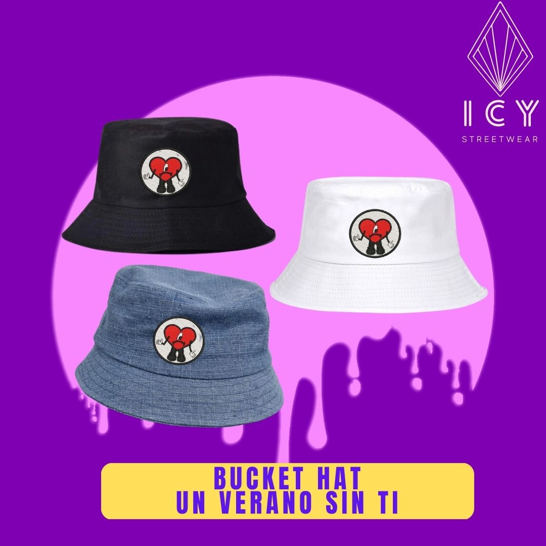 BUCKET HAT BORDADO UN VERANO SIN TI