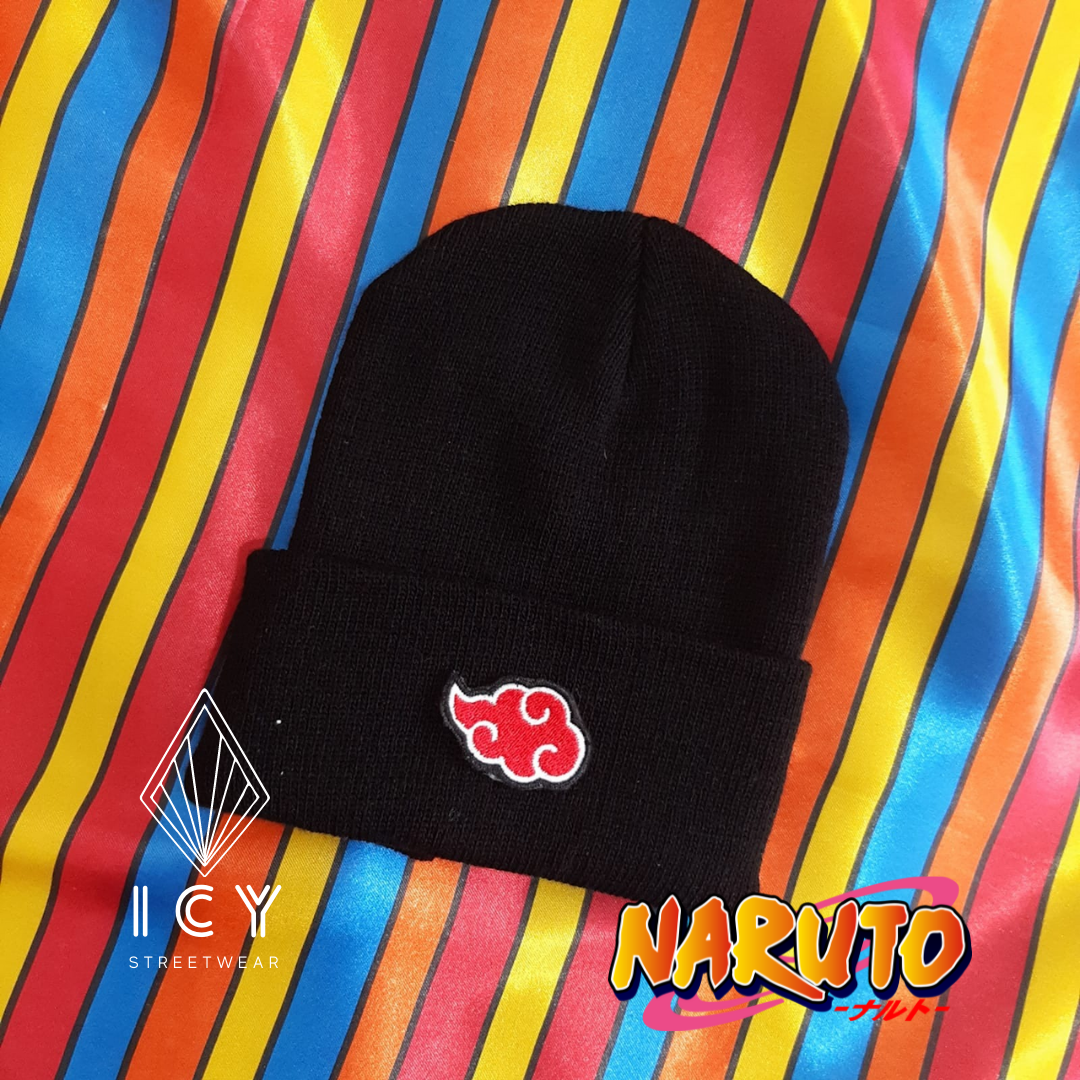 GORRO BORDADO - AKATSUKI - NARUTO