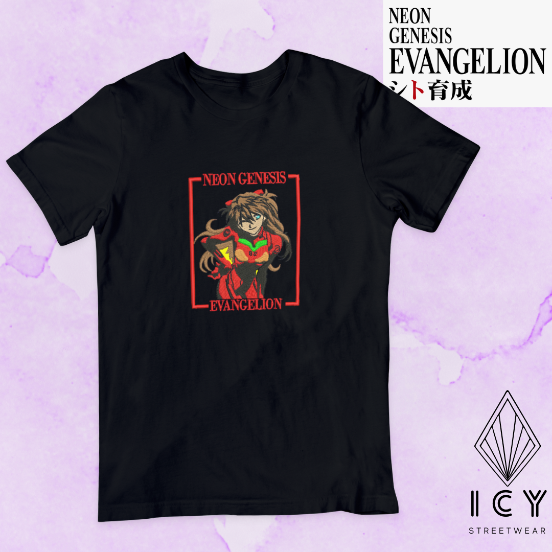 PLAYERA BORDADA ASUKA LANGLEY