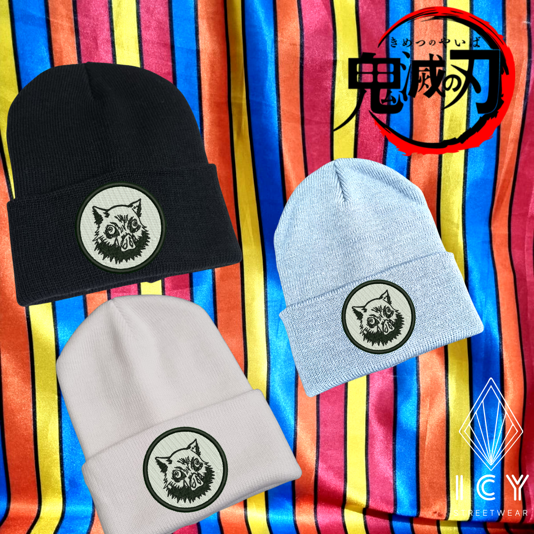 INOSUKE - KIMETSU NO YAIBA - GORRO BORDADO