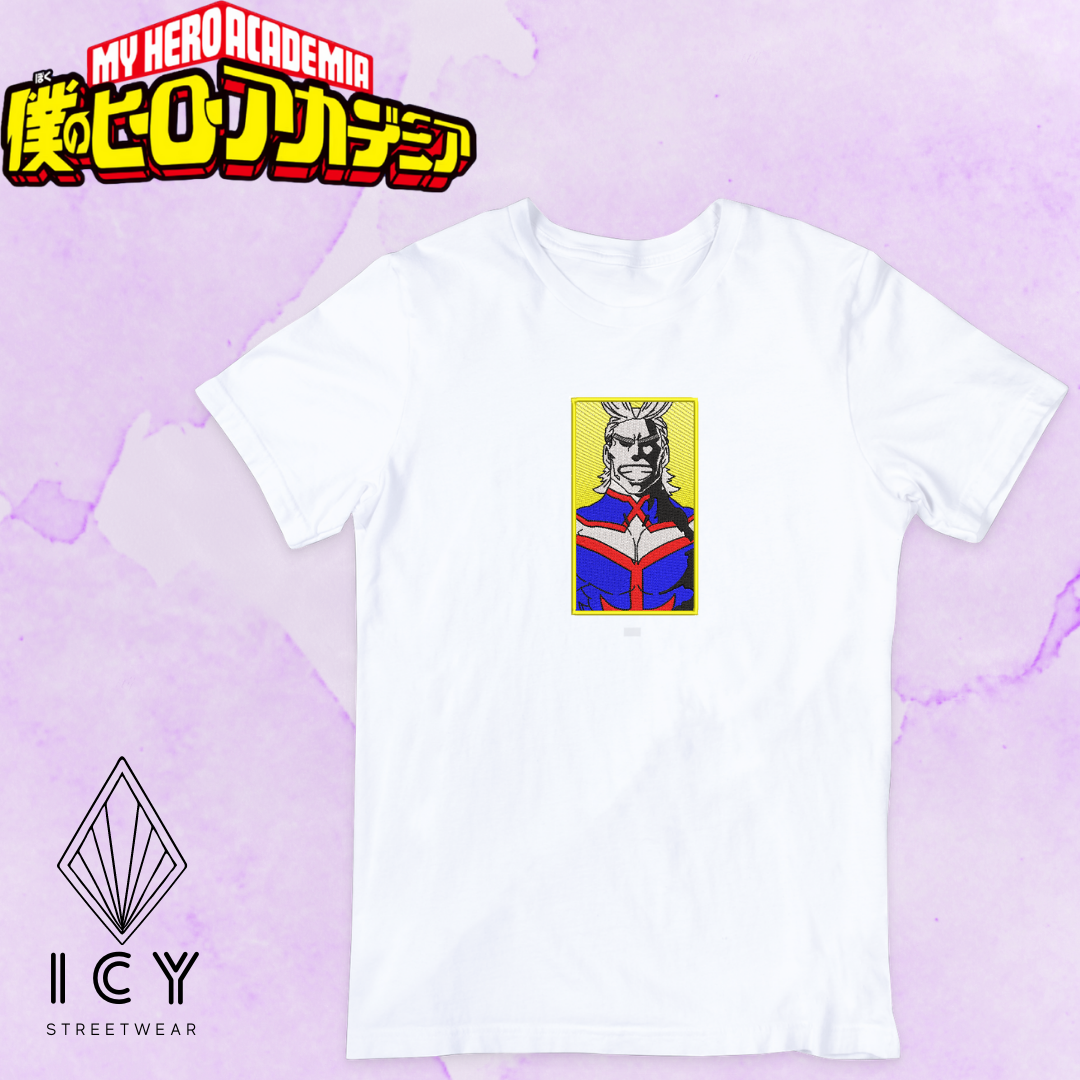 PLAYERA BORDADA ALL MIGHT