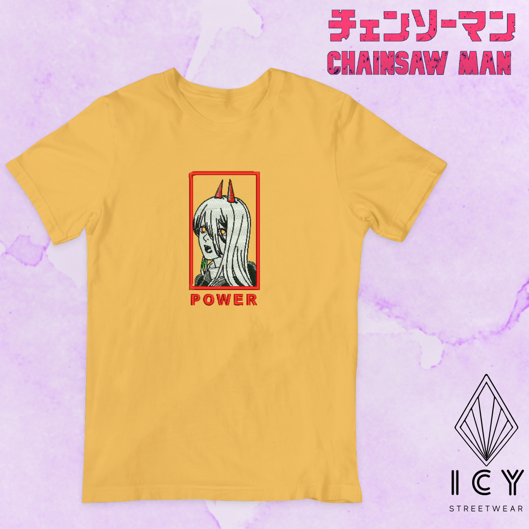 PLAYERA BORDADA POWER