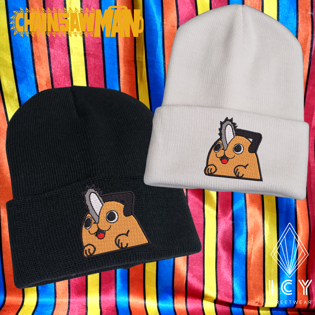 POCHITA - CHAINSAW MAN - GORRO BORDADO